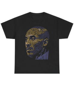 Black Mamba Kobe Tee Shirt, Black to Match Air Jordan 4 Lakeshow