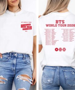 BTS World Tour 2026 Shirt, Bangtan Boys Comeback 2026 Tee, Kpop