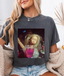 Funny Distressed Doll Face Meme T Shirt