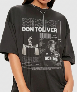 Don Toliver Octane Graphic Tee, Retro Hip Hop Streetwear