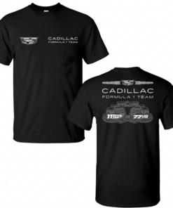 Cadillac F1 2 Sides T-Shirt, Sweatshirt & Hoodie