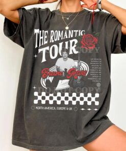 Bruno Mars The Romantic Tour T-shirt 2026