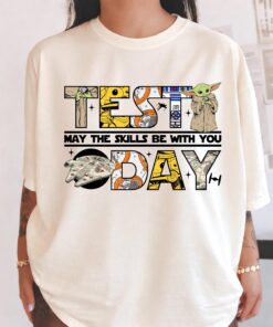 Test Day Star Wars Shirt, Exam Day Teacher Tee, Testing Day T-shirt, Teacher Team Top