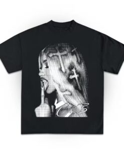 Cardi B Shirt, Little Miss Drama Graphic T-Shirt, Cardi B Merch Top, Hip Hop Streetwear Tee