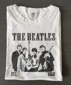 The Beatles Vintage Band Shirt, Classic Rock Music Graphic Tee