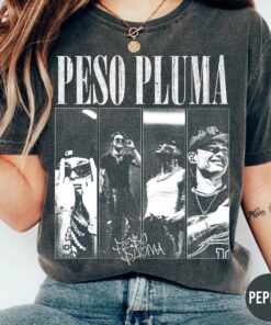 Peso Pluma Shirt, Peso Pluma & Friends Tour Vintage T-Shirt, Dinastia Graphic Tee, Mexican Singer Fan Top, Gift For Her/Him
