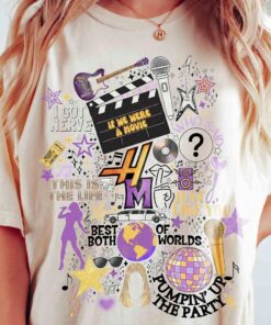 Retro Hannah Montana 20Th Anniversary Shirt, Disney Hannah Montana Tee, Disney Channel Pop Star T-Shirt, Magic Kingdom, Disneyland Family Trip