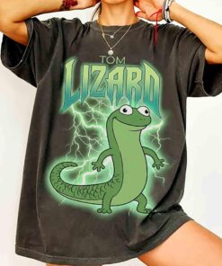 Disney Pixar Movie Hoppers Tom Lizard Shirt, Tom Lizard Portrait Tee, Mabel Tanaka Ellen Bear, WDW Disneyland Family Vacation Trip Gifts