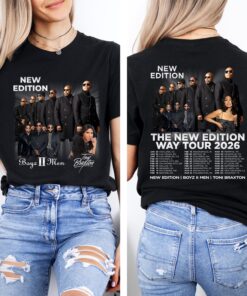 New Edition Way Tour 2026 T-Shirt, R&B Concert Shirt, New Edition Way Tour Sweatshirt & Hoodie, Concert Matching Tee, Gift for Fans