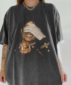 MJ Tour Inspired Graphic Tee, Vintage Distressed MJ Shirt