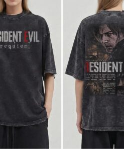 Vintage Resident Evil Requiem Shirt, Honor Resident Evil 9 T-Shirt, Gift For Gamer, Umbrella Corps Horror Game Tee 2026