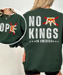 No Kings Protest Hoodie, Nope No Kings in America March 28 Protest Sweatshirt, Political Activist Unisex Shirt, Anti Monarchy Anti Maga Tee
