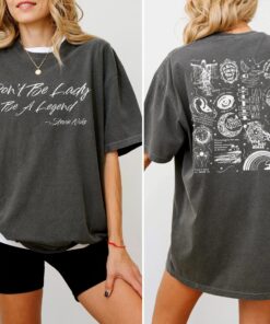 Stevie Nicks Shirt, Don't Be A Lady Be A Legend Unisex Tee, Stevie Nicks Music Concert, Gift For Women and Man Shirts