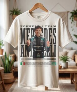 Kimi Antonelli F1 Merch, Antonelli Formula 1 Racing Shirt, F1 Gift for Antonelli Fan, Vintage Racing Fan Tee