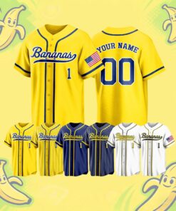 Custom Yellow Baseball Jersey, Printed Name & Number, Personalized Fan Shirt for Men, Women, Game Day Gift, Rookie Jersey