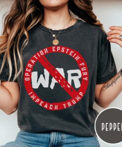 No War Anti Trump Iran War T-Shirt