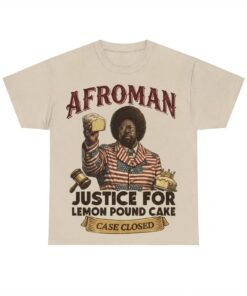 Afroman Shirt, Lemon Pound Cake Meme Tee, Vintage Rap Graphic T-Shirt
