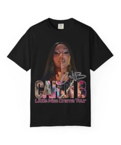 Cardi B Little Miss Drama Tour Shirt 2026, Cardi B Graphic Tee, Rap Queen Concert Vintage Unisex T-Shirt