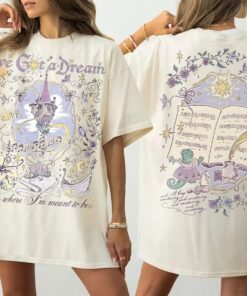 Vintage Disney Tangled Rapunzel T-Shirt, I’ve Got A Dream Shirt, Princess Rapunzel Pascal, Disney Tangled Floral, Lost Princess