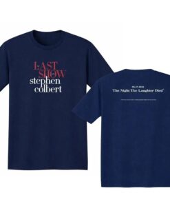 The Last Show With Stephen Colbert 2026 T-shirt  - TV show