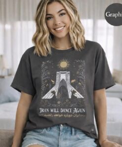 Iran Will Dance Again Shirt | Free Iran Solidarity Tee & Sweatshirt | Nowruz Gift | Unisex Adult and Kid sizes