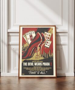 The Devil Wears Prada 2 Poster, Red Heels Canvas
