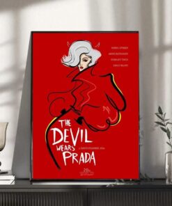 The Devil Wears Prada Poster with Meryl Streep & Anne Hathaway