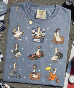 Silly Goose F1 Fan Shirt, Motorsport Dad Tee, Pit Crew Gift , Race Day Outfit