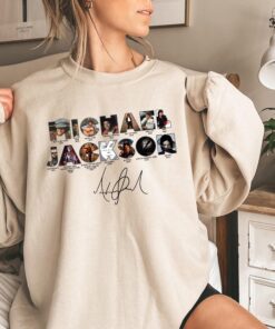 Michael Jackson Albums Timeline SweatShirt, Vintage King of Pop Graphic Tee