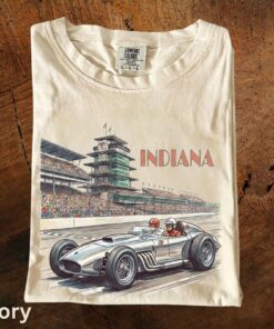 Vintage Indy Racecar T-Shirt, Indianapolis Motor Speedway