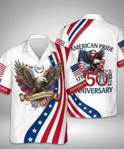 USA 250th Anniversary Hawaiian Shirt