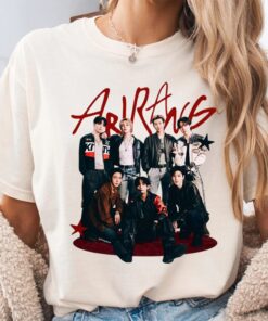 BTS Tour 2026 Cute Group Graphic Shirt