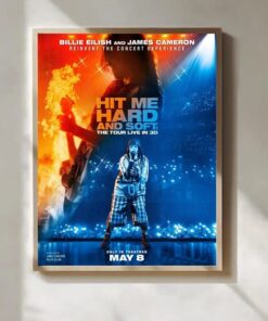 Movie Poster & Canvas - Billie Eilish- Hit Me Hard And Soft The Tour 2026 Movie