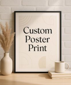 Custom Poster Print – Personalized Poster – Wedding Poster - Family Poster