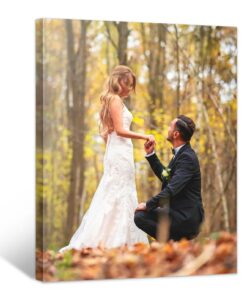 Personalized Photo Canvas Print Custom Wall Art, Family Keepsake
