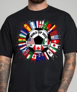 2026 Soccer Cup Shirt, Soccer World Tournament Tee