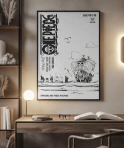 AnimeManga Pirate Poster, Shonen Art, Minimalist Wall Decor, Otaku Gift, One Piece Wall Art, Monkey D. Luffy, Roronoa Zoro