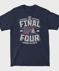 Arizona Wildcats 2026 Final Four Basketball T-Shirt