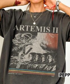 Artemis 2 Around The Moon Vintage Shirt