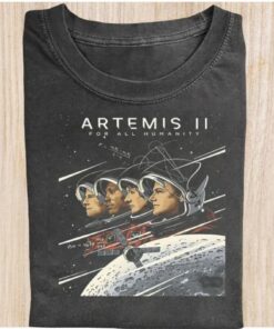 Artemis II 2026 Rocket Launch Shirt, Future Moon Mission Graphic Tee