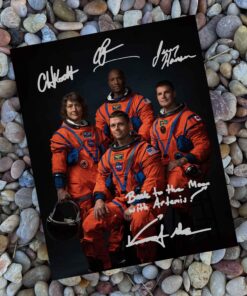 Artemis II Autograph Signed REPRINT Crew Signed Moon Mission NASA Astronauts