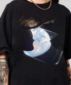 Artemis Orion Window Earth Photo Shirt, Artemis II Tee