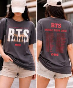 BTS 2026 World Tour Shirt, Kpop ARMY Concert Tee