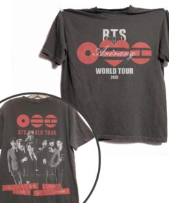 BTS Arirang Tour 2026 2 Side Vintage Tshirt