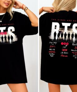 BTS Arirang Tracklist The Kings Are Back Shirt, Bangtan 2026 Concert Tee