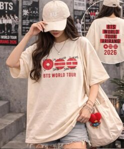 BTS World Tour ARIRANG 2026 Graphic T-Shirt, Kpop Bangtan Boys Fan Tee
