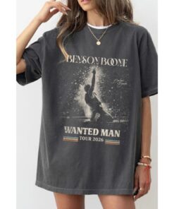Benson Boone Wanted Man Tour 2026 Concert Tee