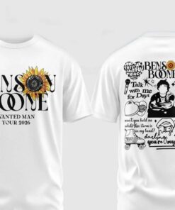 Benson Boone Wanted Man Tour 2026 T-Shirt, Sweatshirt & Hoodie