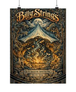 Billy Strings Concert Poster & Canvas