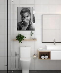 Black and White Vintage Comedy Movies Posters, Funny Toilet